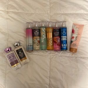 bath and body works products bundle